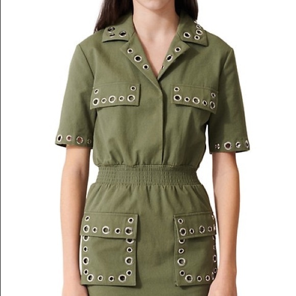 Maje Ramil Dress size 36 US 4- worn once $380 Sold Out!! ✨✨✨ - Picture 2 of 10